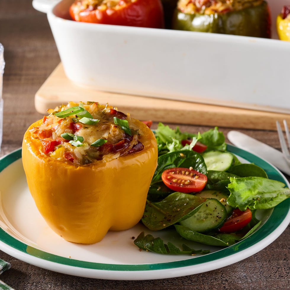 Jambalaya Stuffed Peppers