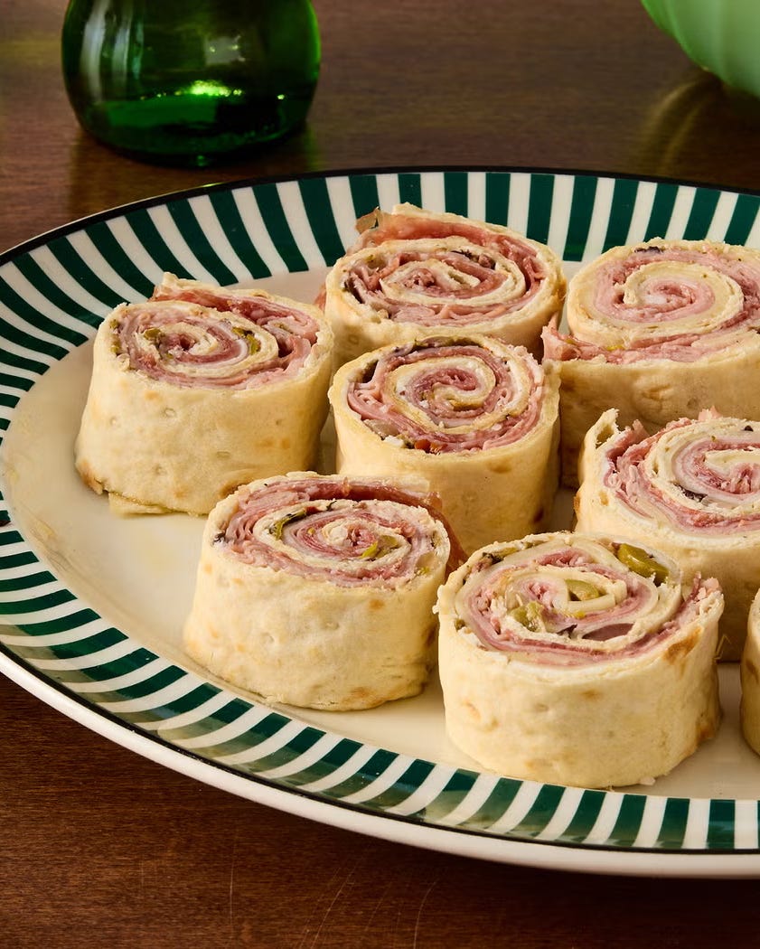 Muffuletta Pinwheels