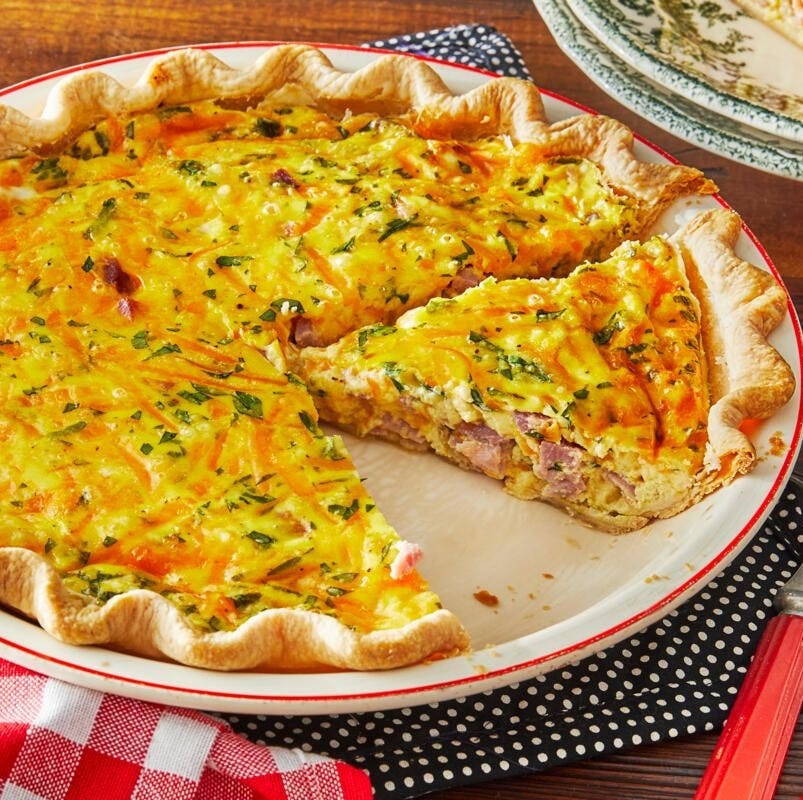 Ham and Cheese Quiche