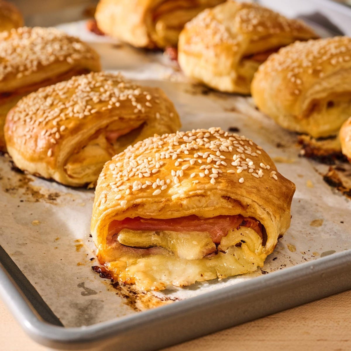 Ham and Cheese Croissants