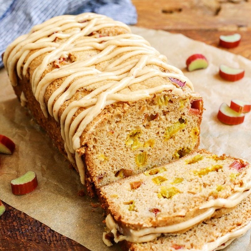 Cinnamon Rhubarb Bread