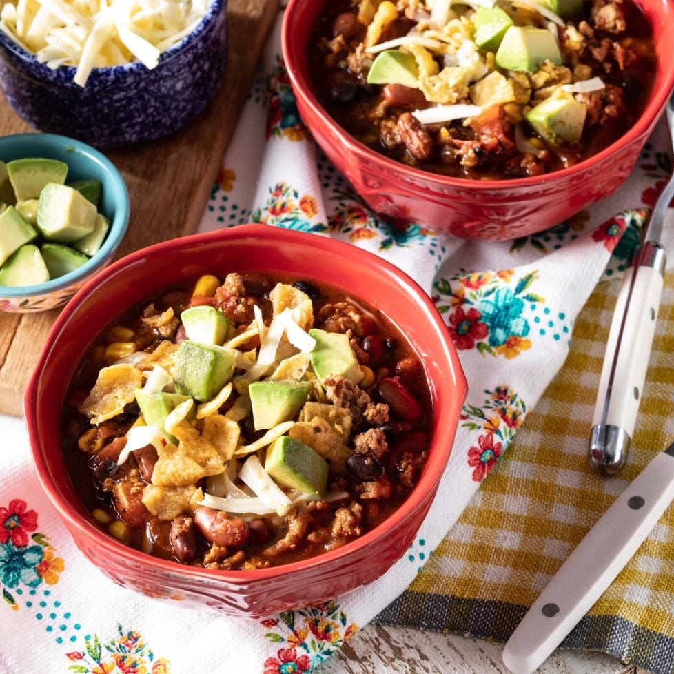 Slow-Cooker Turkey Chili